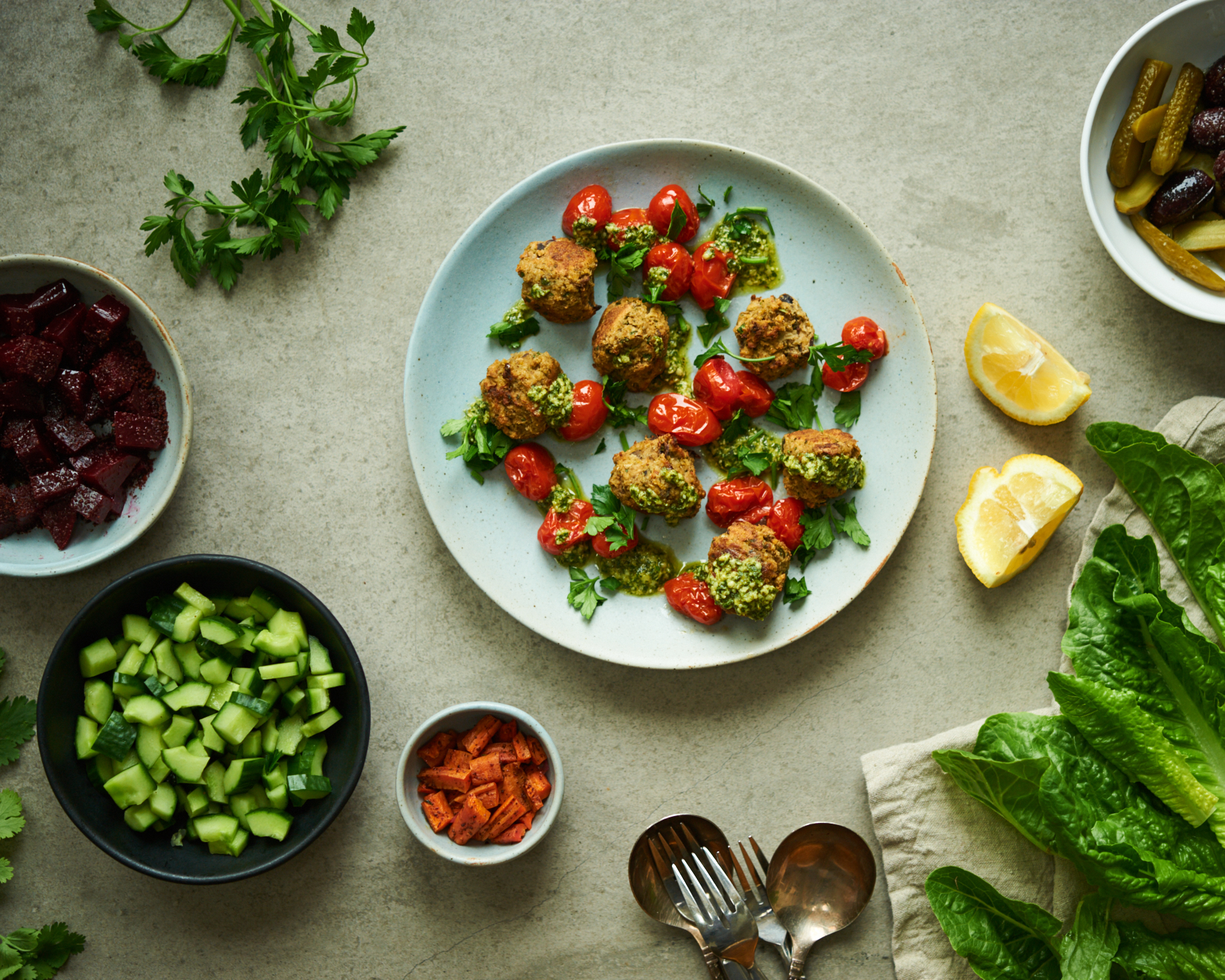 These eggplant meatballs are vegan and easy to make.
