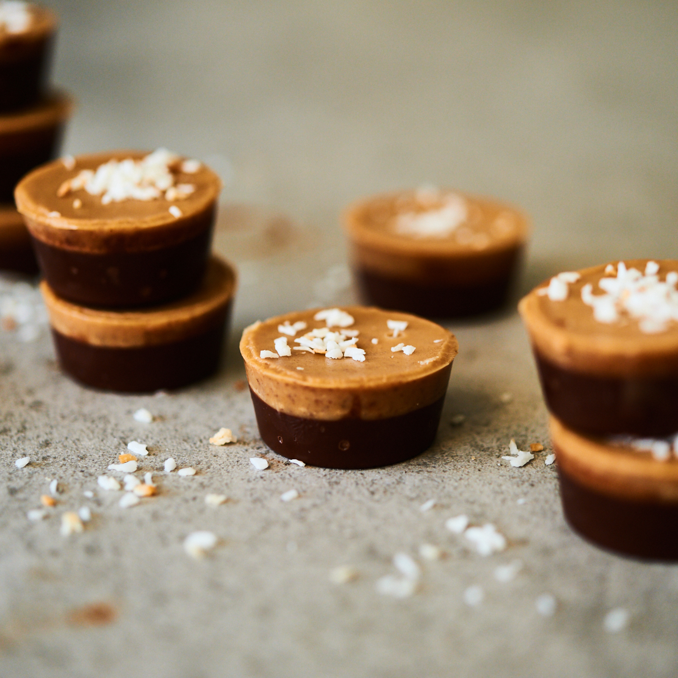 These peanut butter cups can also be made with almond butter instead. We love combining chocolate and nut butter to make an alternative to reese's cups