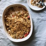 Rhubarb Apple Crumble