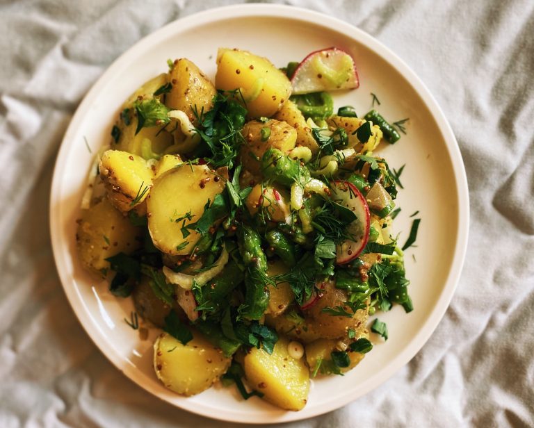 Dilly Mustard Potato Spring Salad
