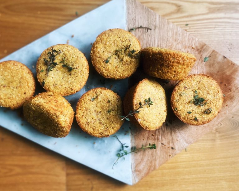 maple cornmeal muffins