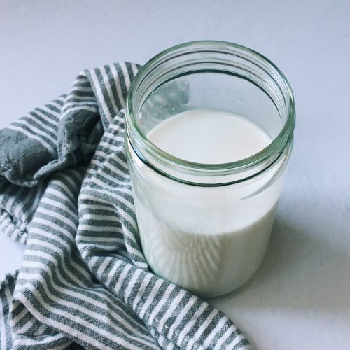 How to make homemade nut milk and coconut milk is easy.