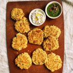 Zucchini White Bean Fritters