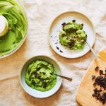avocado mint chip pudding