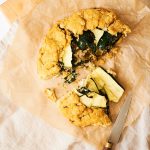 chickpea flour galette