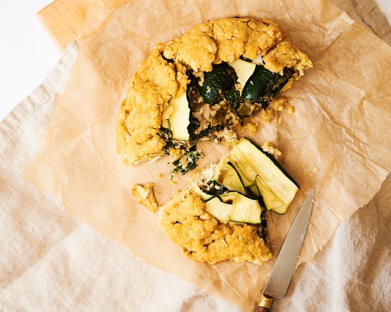chickpea flour galette