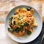 Sweet potato pad thai