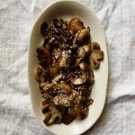 Golden Miso Mushrooms