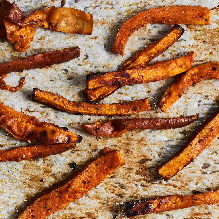 pumpkin spice sweet potato fries